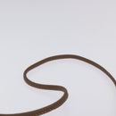 GUCCI GG Supreme Web Sherry Line Shoulder Bag PVC Beige 007 754 6112 Auth 126091-8