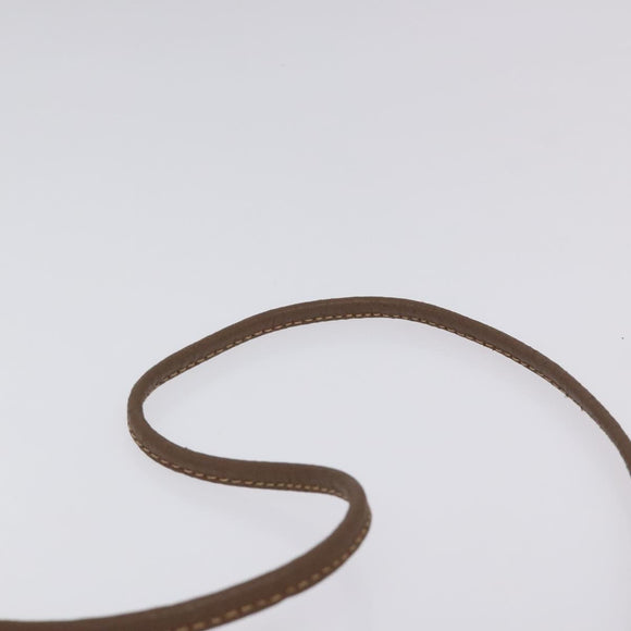 GUCCI GG Supreme Web Sherry Line Shoulder Bag PVC Beige 007 754 6112 Auth 126091