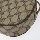 GUCCI GG Supreme Web Sherry Line Shoulder Bag PVC Beige 007 754 6112 Auth 126094-9