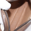 GUCCI GG Supreme Web Sherry Line Shoulder Bag PVC Beige 007 754 6112 Auth 126094-11