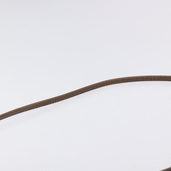 GUCCI GG Supreme Web Sherry Line Shoulder Bag PVC Beige 007 754 6112 Auth 126094