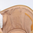 GUCCI Micro GG Supreme Shoulder Bag PVC Beige Gold Auth 126100-20