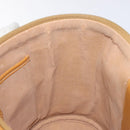 GUCCI Micro GG Supreme Shoulder Bag PVC Beige Gold Auth 126100-21