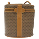 GUCCI Micro GG Supreme Shoulder Bag PVC Beige Gold Auth 126100-2