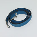FENDI Hand Bag Mouton 2way Blue Silver Auth 126111-22