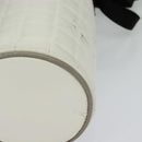 CHANEL Sports Choco Bar Shoulder Bag Nylon White Silver CC Auth 126116-15