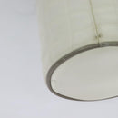 CHANEL Sports Choco Bar Shoulder Bag Nylon White Silver CC Auth 126116-16