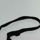 CHANEL Sports Choco Bar Shoulder Bag Nylon White Silver CC Auth 126116-14