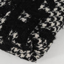 CHANEL Chain Shoulder Bag Tweed Black Gold CC Auth 126118SM-12