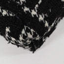 CHANEL Chain Shoulder Bag Tweed Black Gold CC Auth 126118SM-13