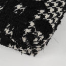 CHANEL Chain Shoulder Bag Tweed Black Gold CC Auth 126118SM-14