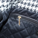 CHANEL Chain Shoulder Bag Tweed Black Gold CC Auth 126118SM-21