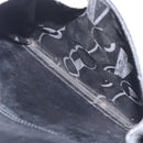 Salvatore Ferragamo Hand Bag Leather Black Gold Auth 126121-21