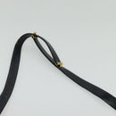 Christian Dior Trotter Canvas Shoulder Bag Navy Gold Auth 126127-14