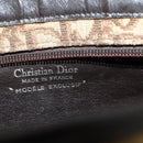 Christian Dior Trotter Canvas Shoulder Bag Beige Auth 126128-10