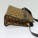 Christian Dior Trotter Canvas Shoulder Bag Beige Auth 126128-4