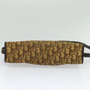 Christian Dior Trotter Canvas Shoulder Bag Beige Auth 126128-5