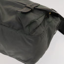 PRADA Shoulder Bag Nylon Leather 2Set Blue Gray Auth 126134-16