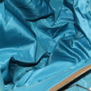 PRADA Shoulder Bag Nylon Leather 2Set Blue Gray Auth 126134-9