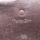Christian Dior Trotter Canvas Shoulder Bag Brown Gold Auth 126151-11