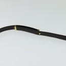 Christian Dior Trotter Canvas Shoulder Bag Brown Gold Auth 126151-8