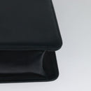 Burberrys Shoulder Bag Leather Navy Gold Auth 126153-16