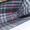 Burberrys Shoulder Bag Leather Navy Gold Auth 126153-19