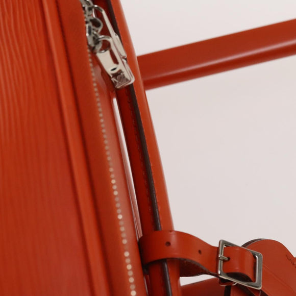 LOUIS VUITTON Epi Pegas 45 Suitcase Orange Pimon M40865 LV Auth 126163