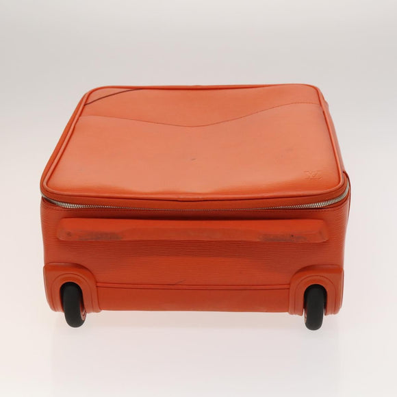 LOUIS VUITTON Epi Pegas 45 Suitcase Orange Pimon M40865 LV Auth 126163