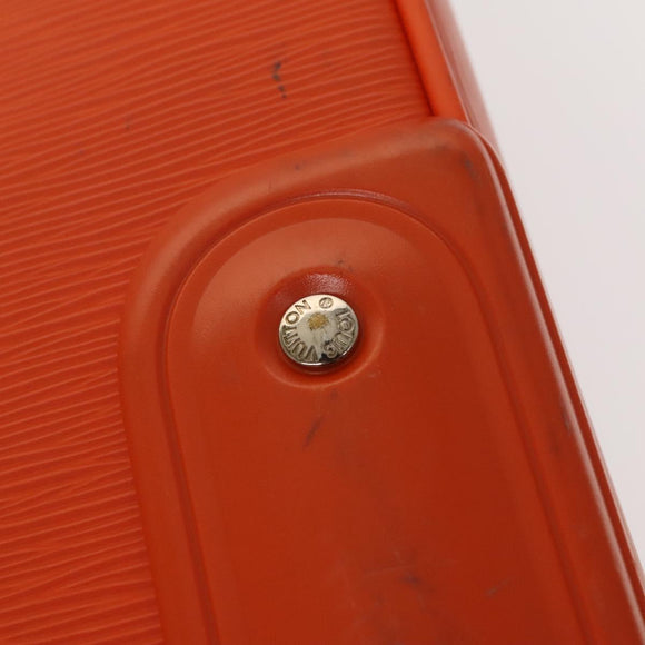 LOUIS VUITTON Epi Pegas 45 Suitcase Orange Pimon M40865 LV Auth 126163