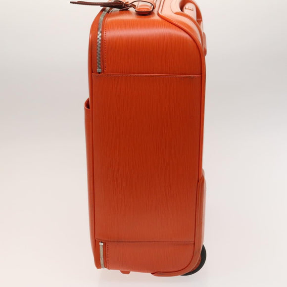 LOUIS VUITTON Epi Pegas 45 Suitcase Orange Pimon M40865 LV Auth 126163