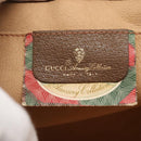 GUCCI GG Supreme Web Sherry Line Clutch Bag PVC Beige 89 01 033 Auth 126164-8