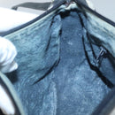 GUCCI GG Supreme Sherry Line Shoulder Bag PVC Navy Gold 89 02 032 Auth 126166-18