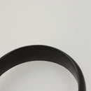 Salvatore Ferragamo Gancini Hand Bag Leather 2way Black Gold Auth 126173-14