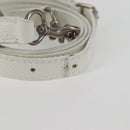 BALENCIAGA Ville Top Handle Hand Bag Leather 2way White 550646 Auth 126183M-25