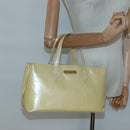 LOUIS VUITTON Monogram Vernis Wilshire PM Hand Bag Broncorail M91452 Auth 126194-20