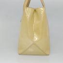 LOUIS VUITTON Monogram Vernis Wilshire PM Hand Bag Broncorail M91452 Auth 126194-4