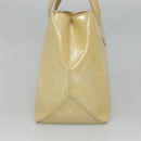 LOUIS VUITTON Monogram Vernis Wilshire PM Hand Bag Broncorail M91452 Auth 126194-5