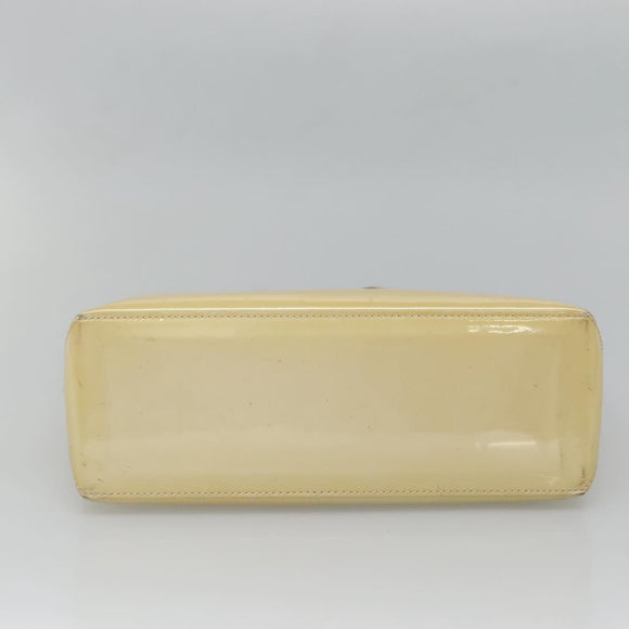 LOUIS VUITTON Monogram Vernis Wilshire PM Hand Bag Broncorail M91452 Auth 126194