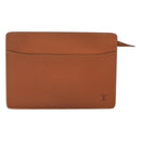 LOUIS VUITTON Epi Pochette Homme Clutch Bag Zipangu Gold M52528 LV Auth 126195-13