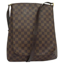 LOUIS VUITTON Damier Ebene Musette Shoulder Bag N51302 LV Auth 126199-1