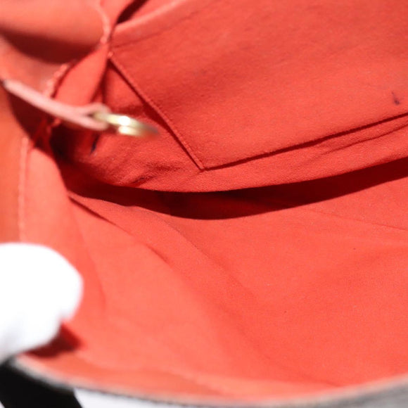 LOUIS VUITTON Damier Ebene Musette Shoulder Bag N51302 LV Auth 126199