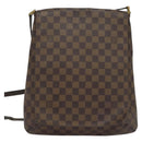 LOUIS VUITTON Damier Ebene Musette Shoulder Bag N51302 LV Auth 126199-13