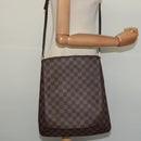 LOUIS VUITTON Damier Ebene Musette Shoulder Bag N51302 LV Auth 126199-22