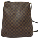 LOUIS VUITTON Damier Ebene Musette Shoulder Bag N51302 LV Auth 126199-2
