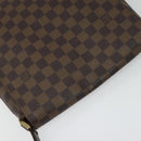 LOUIS VUITTON Damier Ebene Musette Shoulder Bag N51302 LV Auth 126199-6