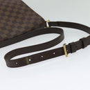 LOUIS VUITTON Damier Ebene Musette Shoulder Bag N51302 LV Auth 126199-8