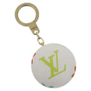LOUIS VUITTON Monogram Multicolor Astropill Charm White M51911 LV Auth 126204-1