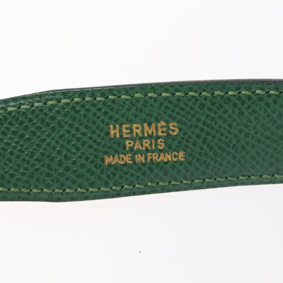 HERMES Constance Belt Leather 37.4"" Brown Auth 126205