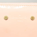 LOUIS VUITTON Vernis Porte Cartes Simple Rose Valerine M63855 LV Auth 126207-14